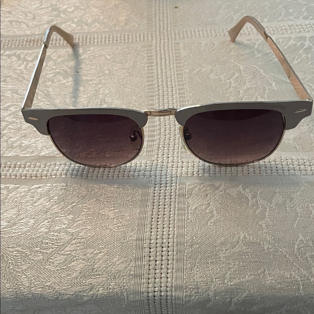 Aldo Gold and Black Sunglasses